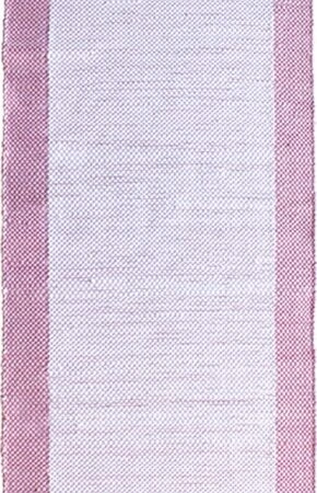 ΧΑΛΙ ΒΑΜΒΑΚΕΡΟ PINEROLO WHITE/LIGHT PINK - 070cm x 140cm