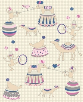 ΧΑΛΙ ΠΑΙΔΙΚΟ LOLLIPOPS NEW 4176/E CIRCUS - 080cm x 150cm oval