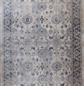 ΧΑΛΙ OSKA 5469/GREYISH BLUE - 160εκ - Στρόγγυλο