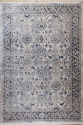 ΧΑΛΙ OSKA 5469/GREYISH BLUE - 160εκ - Στρόγγυλο