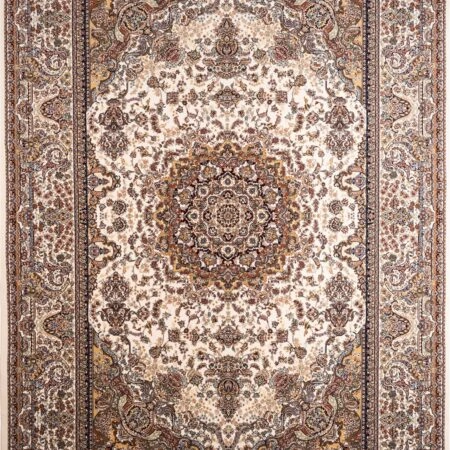 ΧΑΛΙ ROYAL SILK 539/W CREAM-BLUE - 160cm x 235cm