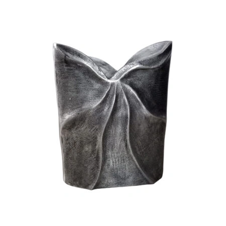 IWA 1 ΒΑΖΟ 23x8x30cm ΑΛΟΥΜΙΝΙΟ ΑΣΗΜΙ ΑΝΤΙΚΕ