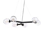 Street Μεταλλικό Εξάφωτο Φωτιστικό Οροφής (E27)