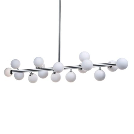 DNA Μεταλλικό Φωτιστικό Οροφής με 16 Λαμπτήρες (G9)