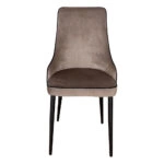 SARLIN ΚΑΡΕΚΛΑ BEIGE ΜΑΥΡΟ 48x57xH94cm