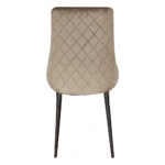 SARLIN ΚΑΡΕΚΛΑ BEIGE ΜΑΥΡΟ 48x57xH94cm