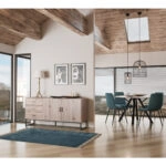 NATURE ΜΠΟΥΦΕΣ OAK 160x40xH75cm