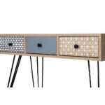 ZIG ZAG ΚΟΝΣΟΛΑ SONOMA ΜΕ PATTERN 97x40xH78cm