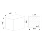 LOVIS ΣΥΝΘΕΤΟ SONOMA 240x42xH200cm