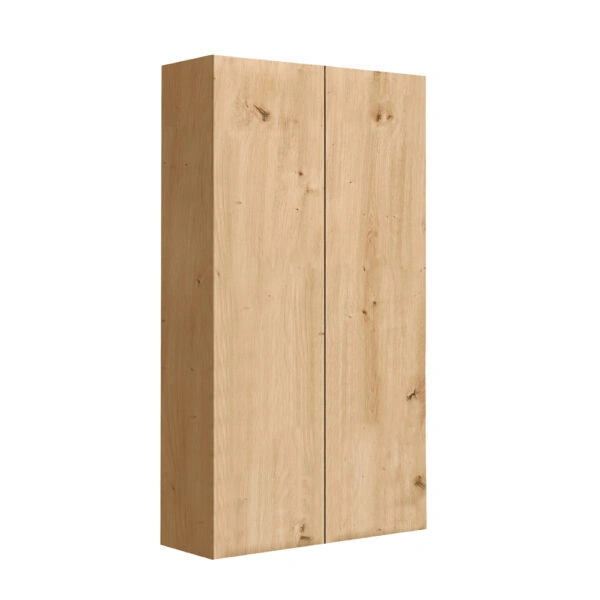 HERMES ΝΤΟΥΛΑΠΑ 2ΠΟΡΤΕΣ ARTISAN OAK 100x52xH200cm