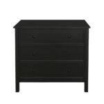 COUNTRY ΚΟΜΟΤΑ 3ΣΥΡΤΑΡΙΑ ΜΑΥΡΟ 80x40xH77cm