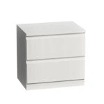 SONO ΚΟΜΟΔΙΝΟ 2ΣΥΡΤΑΡΙΑ ΛΕΥΚΟ OAK 48x36xH46,2cm