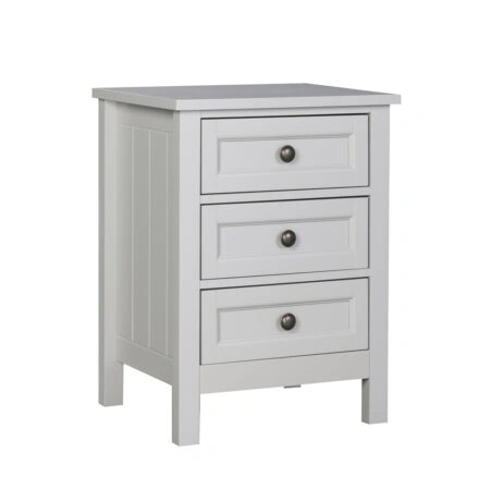 FRENCH ΚΟΜΟΔΙΝΟ 3ΣΥΡΤΑΡΙΑ ΓΚΡΙ ΑΝΟΙΧΤΟ 46x39,5xH61,5cm