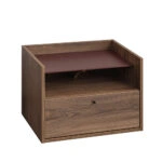 MARSALA ΚΟΜΟΔΙΝΟ 1ΠΟΡΤΑ 1ΡΑΦΙ ΚΑΡΥΔΙ 64x45xH45cm