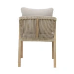 TERRAZZO ΚΑΡΕΚΛΑ BEIGE 66x55xH75cm