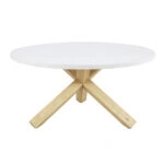 TERRAZZO ΤΡΑΠΕΖΙ TERRAZZO 150x150xH76,3cm