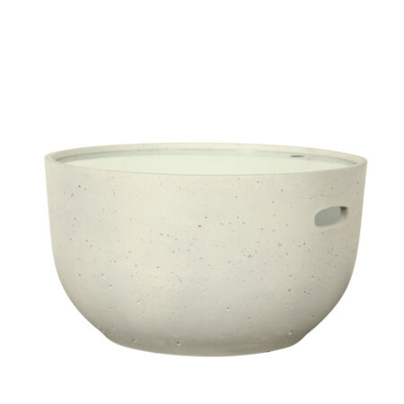 CAP COFFEE TABLE ΓΚΡΙ ΑΝΟΙΧΤΟ 58x58xH32cm