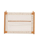 MESH ΣΚΑΜΠΩ ΛΕΥΚΟ ΦΥΣΙΚΟ 57x41xH35,5cm