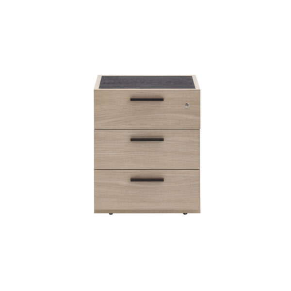 DAVINCI ΣΥΡΤΑΡΙΕΡΑ 3ΣΥΡΤΑΡΙΑ SONOMA ΜΑΥΡΟ OAK 50x47,2xH61,2cm