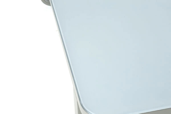 Σαλόνι εξωτερικού χώρου από πλαστ. ρατάν με μαξιλάρια γκρι ΣΕΤ/4 (197x78x70)cm