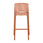 POLLY ΣΚΑΜΠΩ BAR TERRACOTTA 41x47xH100,5cm