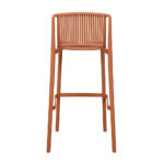 POLLY ΣΚΑΜΠΩ BAR TERRACOTTA 41x47xH100,5cm