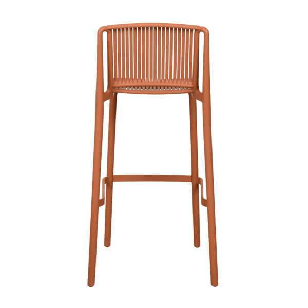 POLLY ΣΚΑΜΠΩ BAR TERRACOTTA 41x47xH100,5cm