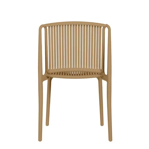 POLLY ΚΑΡΕΚΛΑ CARAMEL 56x51xH82cm