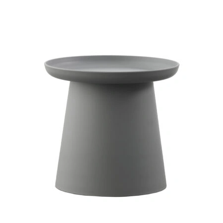 TECH COFFEE TABLE ΓΚΡΙ 50x50xH46