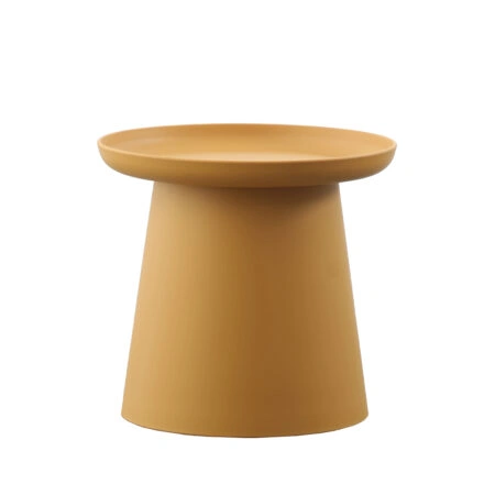 TECH COFFEE TABLE ΜΟΥΣΤΑΡΔΙ 50x50xH46