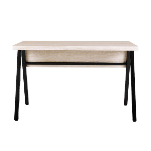 ALPHA ΓΡΑΦΕΙΟ SONOMA ΜΑΥΡΟ 120x76xH74cm