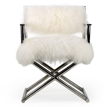 Artekko Kraadre Καρέκλα Σκηνοθέτη με Γούνα (60x55x81)cm