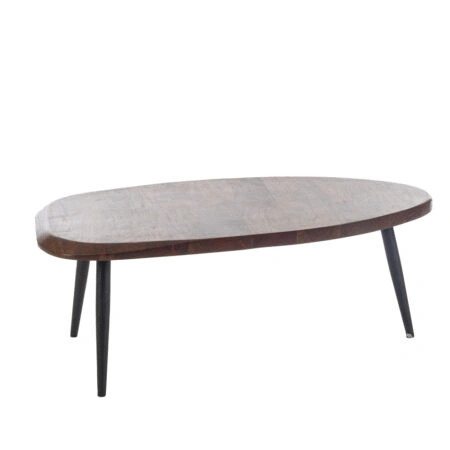 Artekko Maokai Τραπέζι Σαλονιού Ξύλινο Μελί Απόχρωση (110x60x43)cm