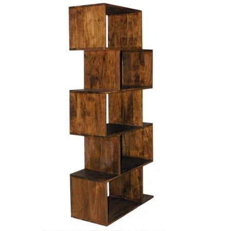 Artekko Faeklens Ξύλινη Μασίφ Βιβλιοθήκη (60x30x150)cm