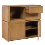 Arturo Ξύλινη Μασίφ Κομόδα σε Φυσικό Χρώμα(100x45x90)