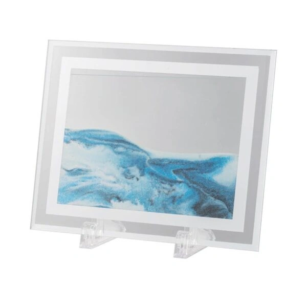 Osuyeas Καδράκι με Κινούμενη Άμμο και PleXiglass Βάση (22x8x17)cm