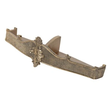 Artekko Wall Shelf Χρυσό Ράφι Τοίχου από Ρητίνη (59x16x15)cm