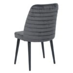 Ofeical Καρέκλα Πόδια Black (49x55x90)cm