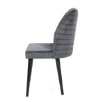 Ofeical Καρέκλα Πόδια Black (49x55x90)cm