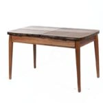 Irodsups Τραπέζι Επεκτεινόμενο Χρώμα Walnut (130x80x75)cm