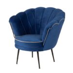 Πολυθρόνα  PAPATYA 75x75x75 ύφασμα MILANO 19