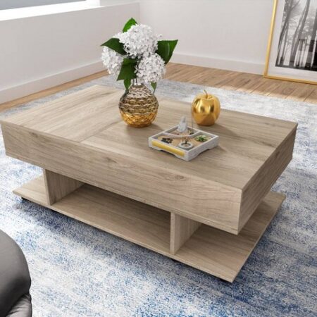 Artekko Diap Τραπέζι Σαλονιού (117x67x43)cm