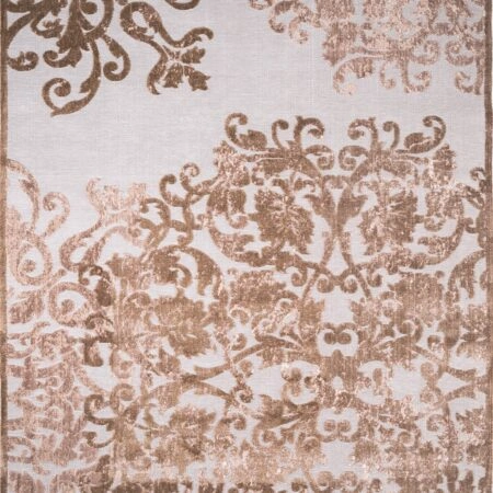 ΧΑΛΙ ZIRA 9105 LIGHT GREY VIZON - 160εκ - Στρόγγυλο