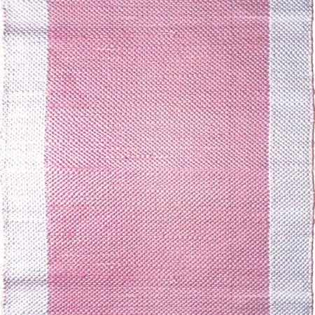 ΧΑΛΙ ΒΑΜΒΑΚΕΡΟ PINEROLO WHITE/LIGHT PINK - 140cm x 200cm