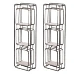 Metro Μεταλλική Ραφιέρα Τοίχου (30x13x91)cm