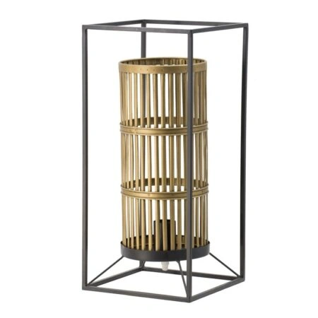 Artekko Duasde Μεταλλικό Χρυσό Φωτιστικό Δαπέδου (23x50) E27