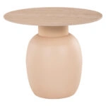 ΒΟΗΘΗΤΙΚΑ ΤΡΑΠΕΖΑΚΙΑ 2ΤΜΧ FEREN HM9664 ΜΕΤΑΛΛΟ ΚΡΕΜ-ΚΕΡΑΜΙΚO TOP Φ60 & Φ50 εκ.