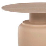 ΒΟΗΘΗΤΙΚΑ ΤΡΑΠΕΖΑΚΙΑ 2ΤΜΧ FEREN HM9664 ΜΕΤΑΛΛΟ ΚΡΕΜ-ΚΕΡΑΜΙΚO TOP Φ60 & Φ50 εκ.