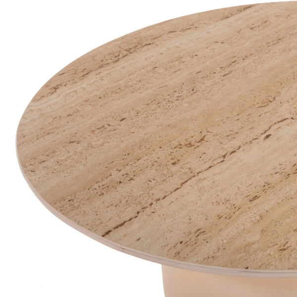 ΒΟΗΘΗΤΙΚΑ ΤΡΑΠΕΖΑΚΙΑ 2ΤΜΧ FEREN HM9664 ΜΕΤΑΛΛΟ ΚΡΕΜ-ΚΕΡΑΜΙΚO TOP Φ60 & Φ50 εκ.