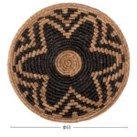 ΔΙΑΚΟΣΜΗΤΙΚΟ ΤΟΙΧΟΥ ΣΤΡΟΓΓΥΛΟ HM7863 MENDONG GRASS ΣΕ ΦΥΣΙΚΟ & ΜΑΥΡΟ Φ51x6Βεκ.